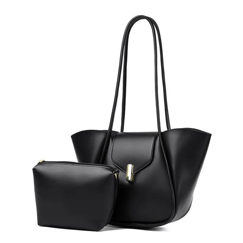 Women's Large Capacity Tote Bag Professional Work Handbag