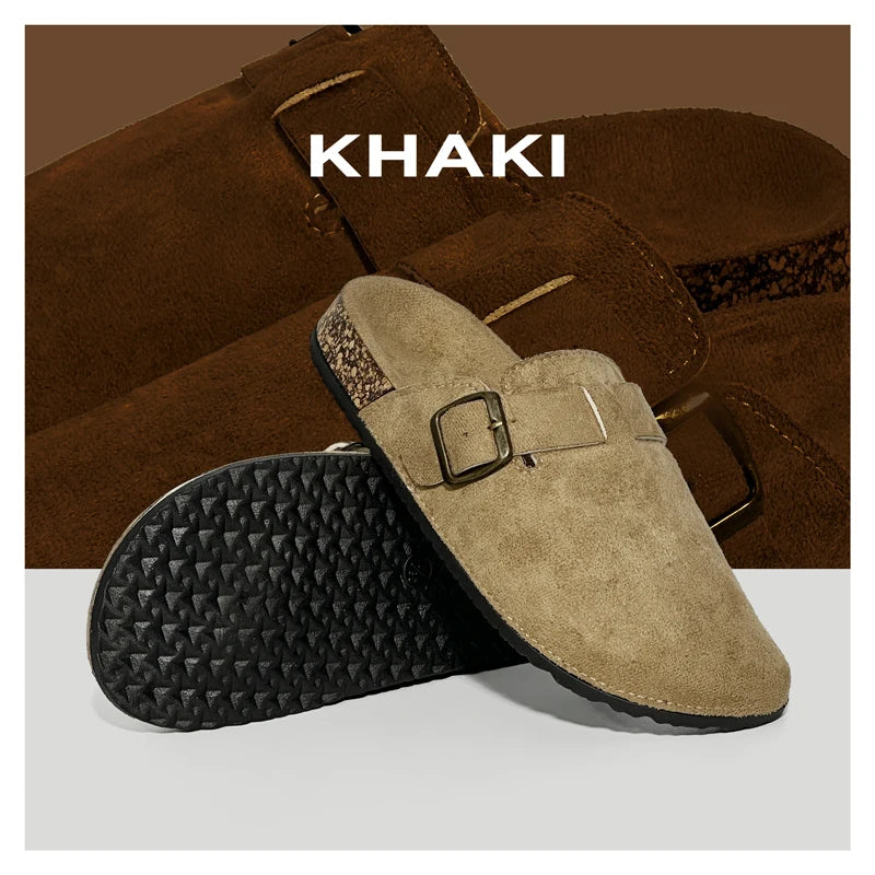 Women And Men's Outdoor Slides Casual Closed Toe Sandals