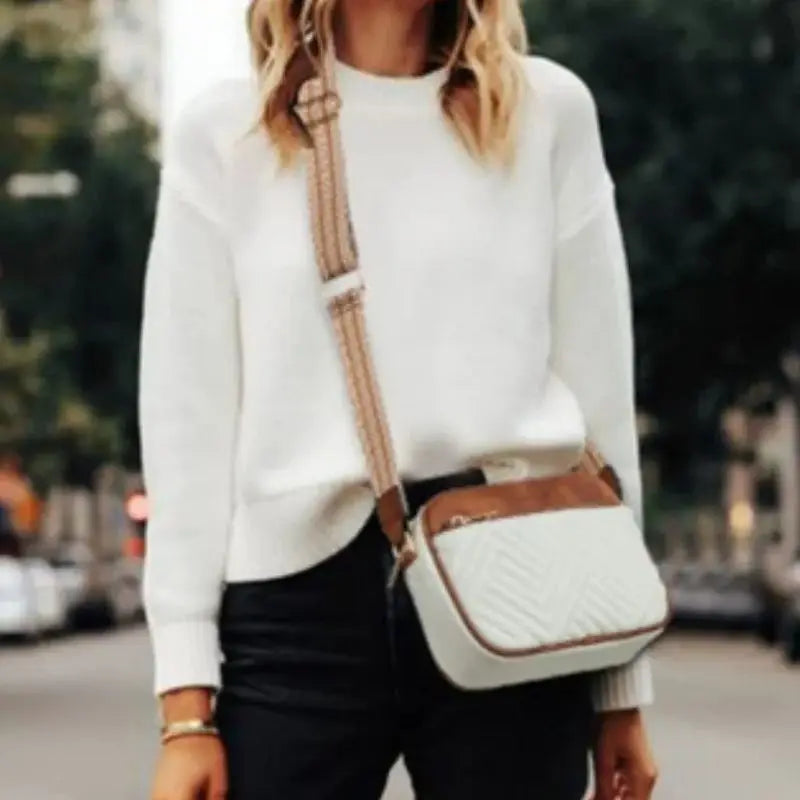 Women's Quilted Crossbody Bag
