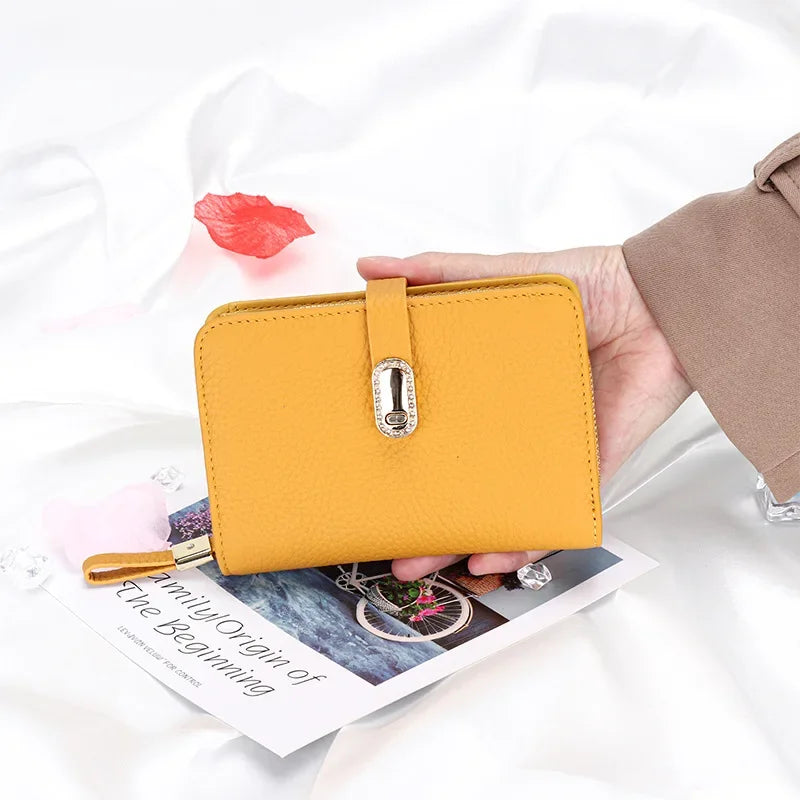 Women Wallets Leather Purse Credit Card Luxury Card Package