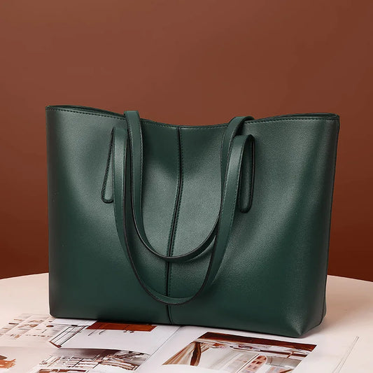 Women's Tote Bags Simple Large Capacity Femal Shoulder Bag