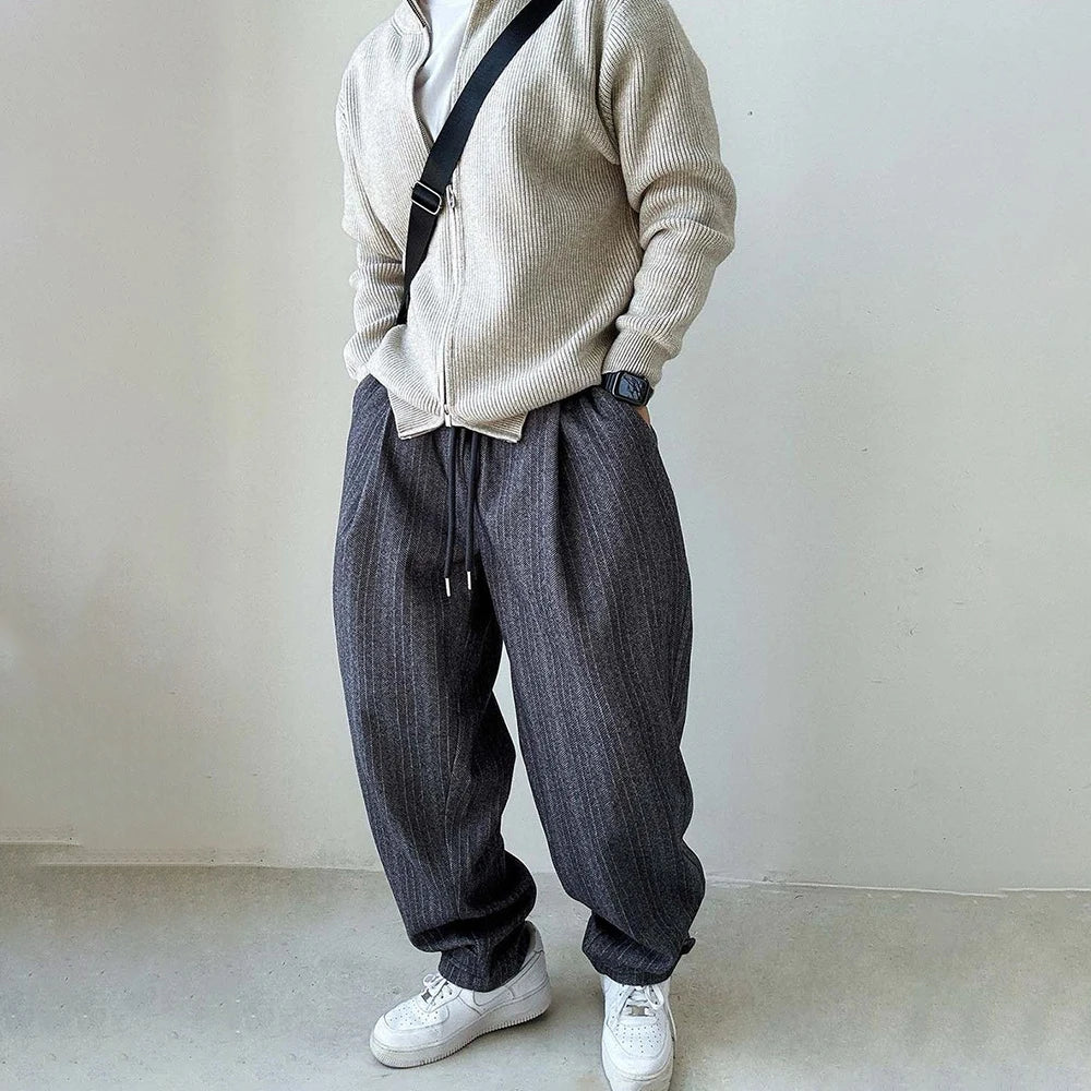 Mens  Casual Acrylic Pants