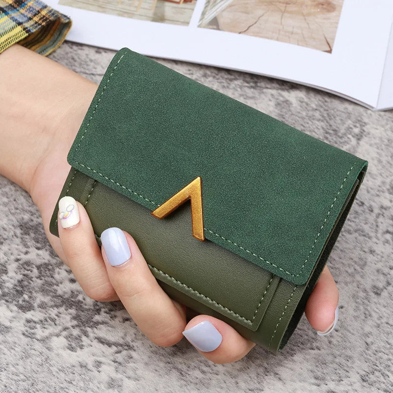Women's Leather Wallet with Zipper