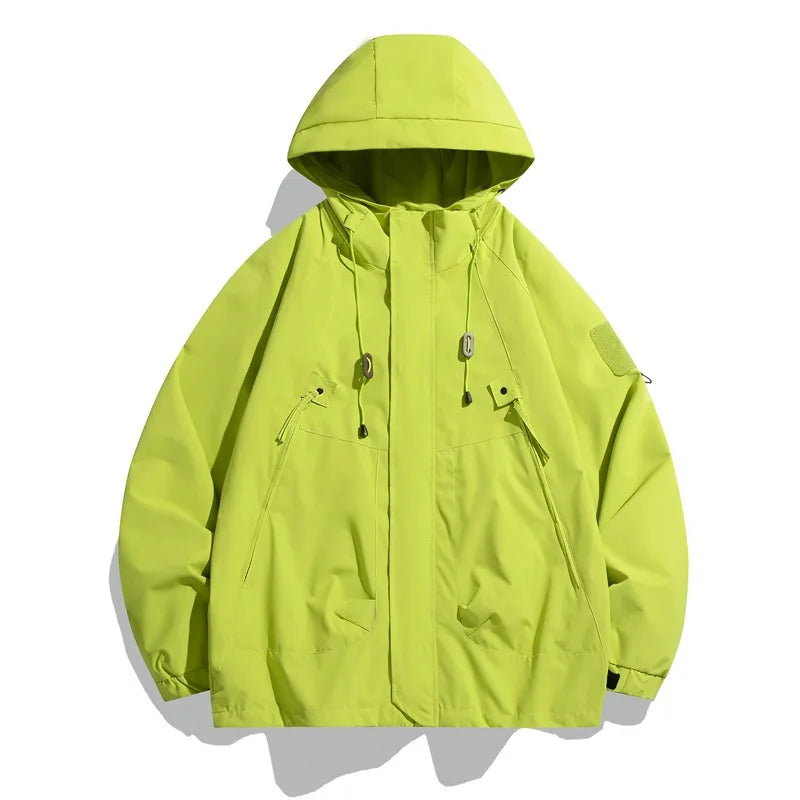 Men's  Casual Hooded Jacket Outdoor Windproof