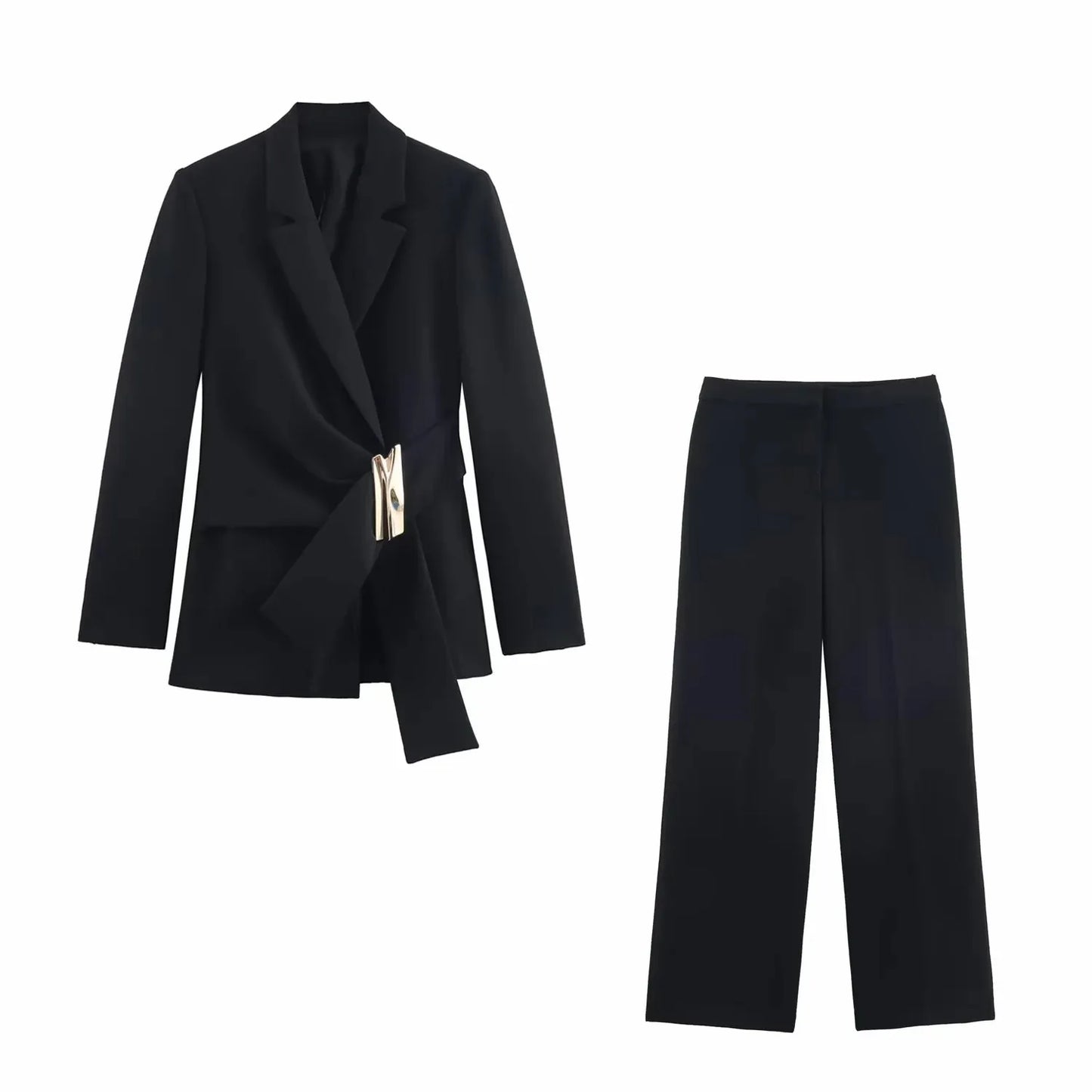 Women Suit Pants Two-Piece Set
