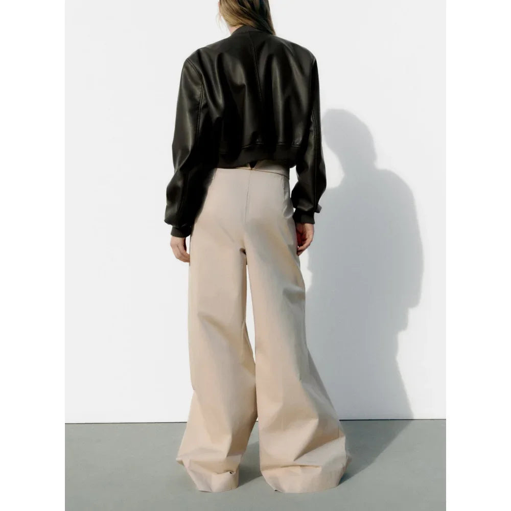 Women's Jackets  Cropped Long Sleeve Tops