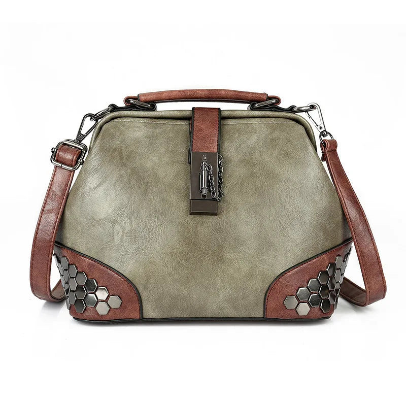 Women's Shoulder Bag Women's Handbag Fashion Purse Vintage Leather Bag