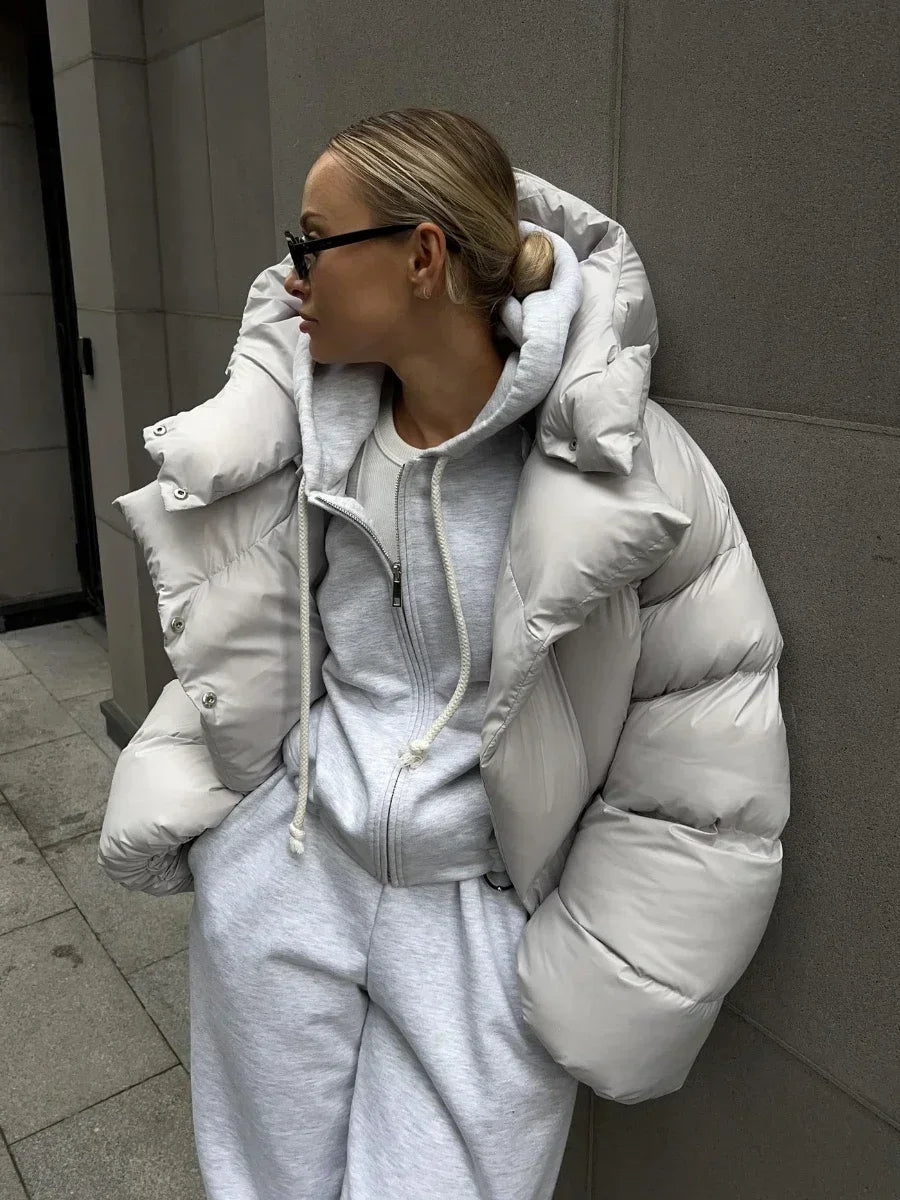Wolfeel Winter Warm Cotton Puffer Jackets