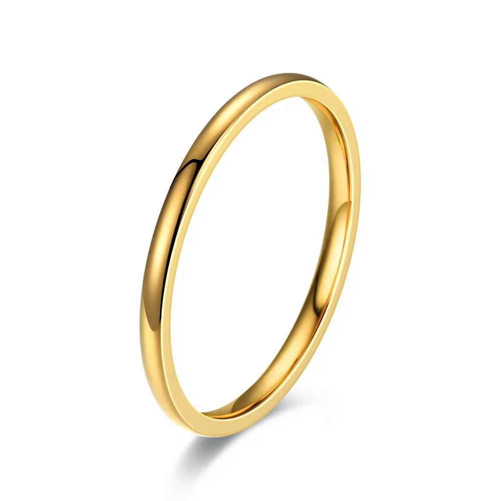 Fashion Charm Jewelry Ring for Men Women Stainless Steel Black Rings