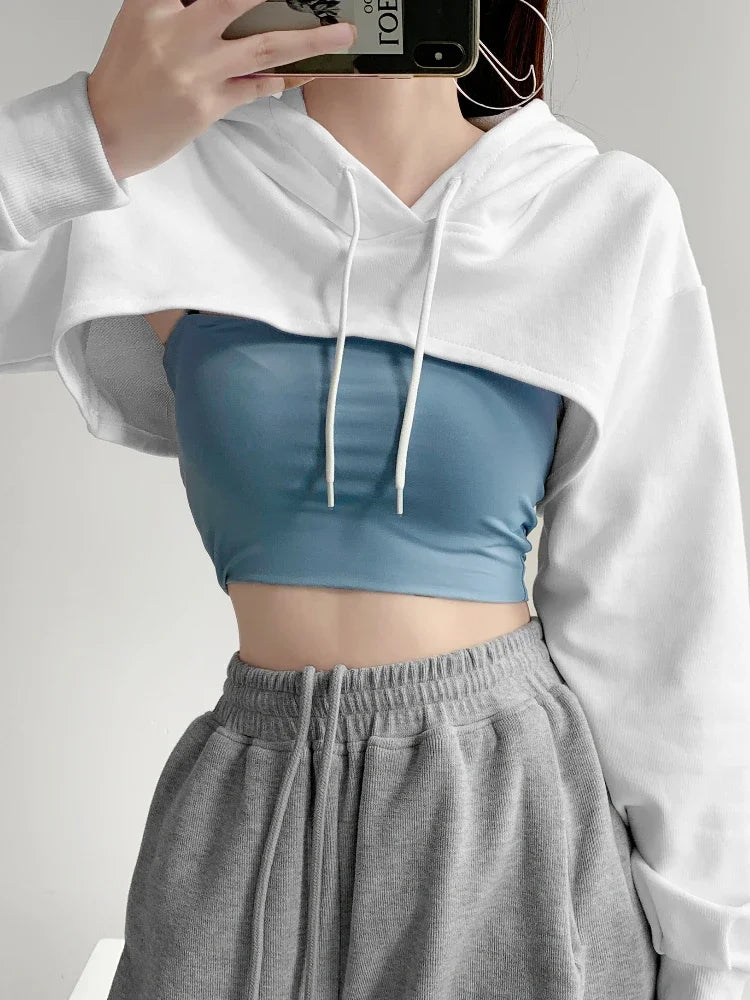 With Hat Women Hoodies