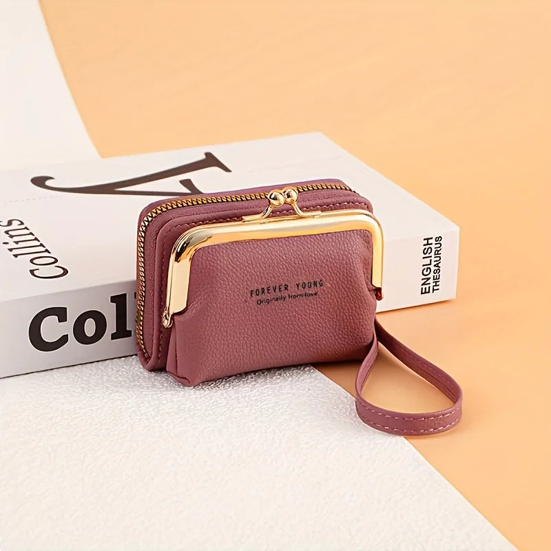 Women's Elegant Wallet with Wrist Strap