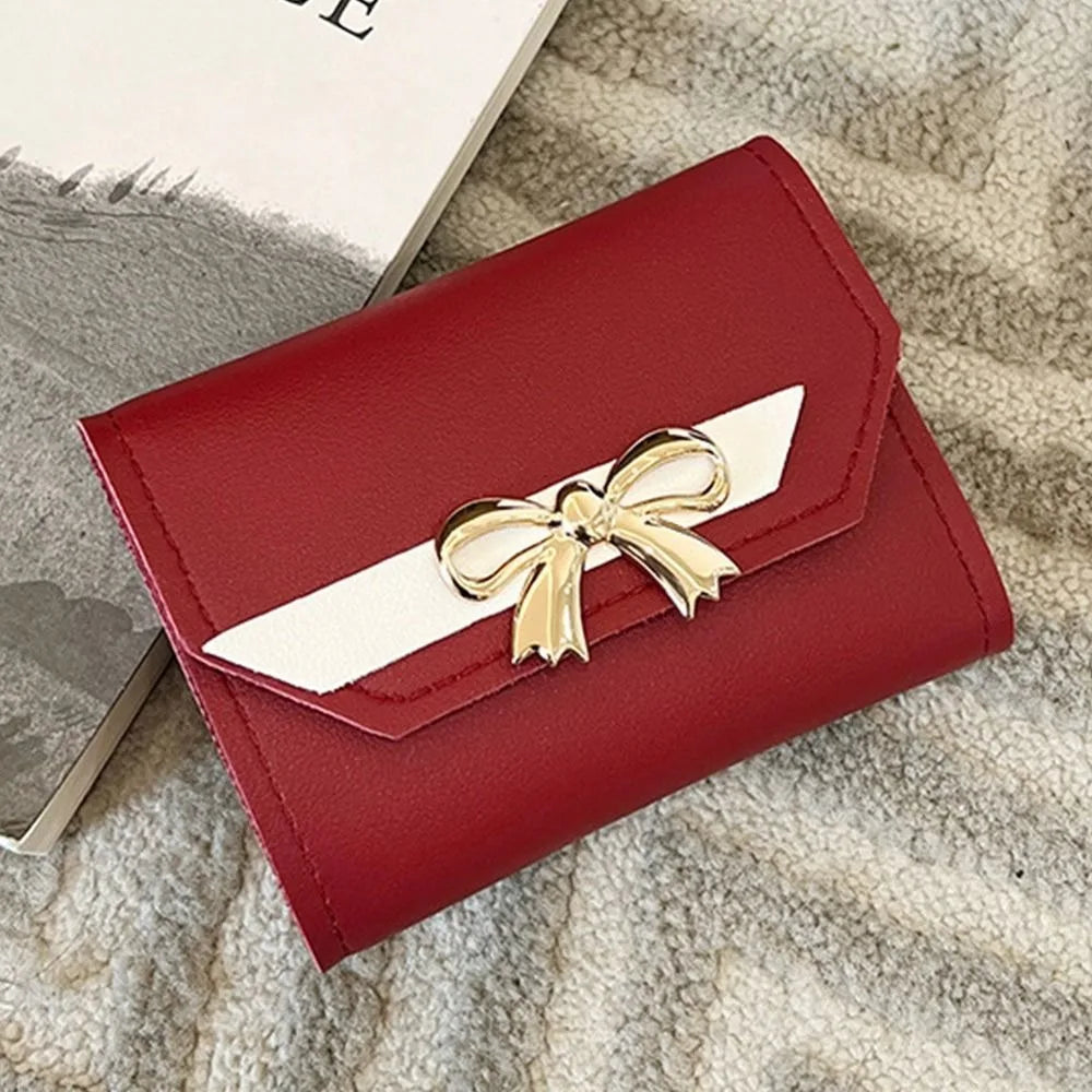 Women's Foldable PU Leather Wallet