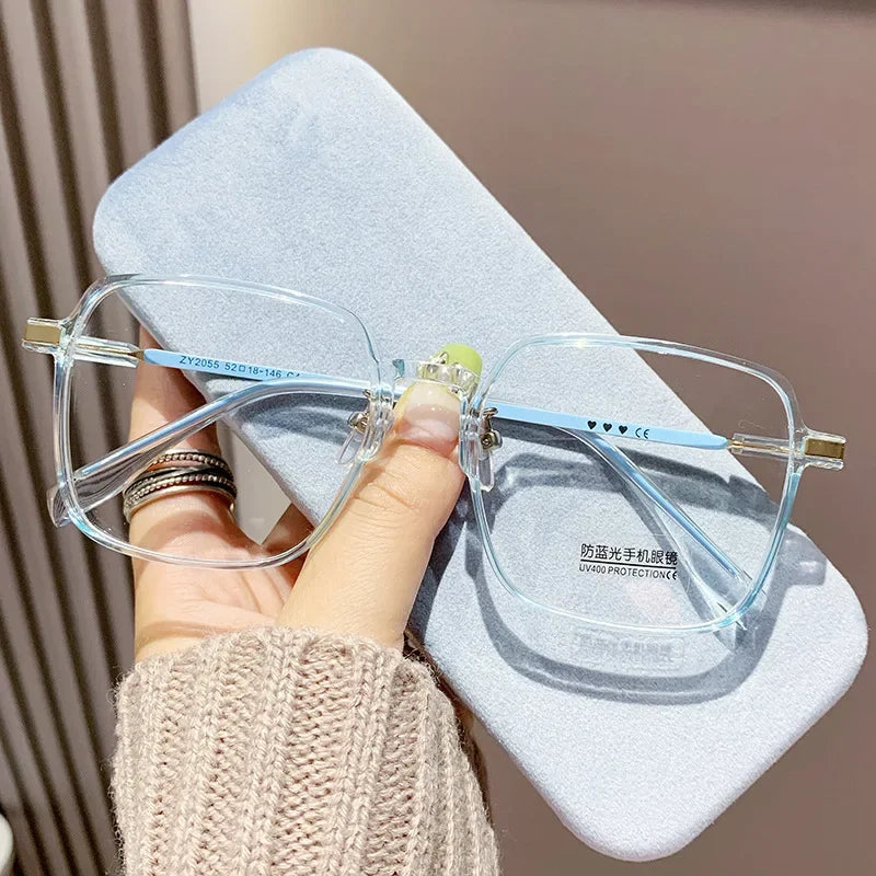 Women's Luxury Reading Glasses Vintage HD Vision Blue Light