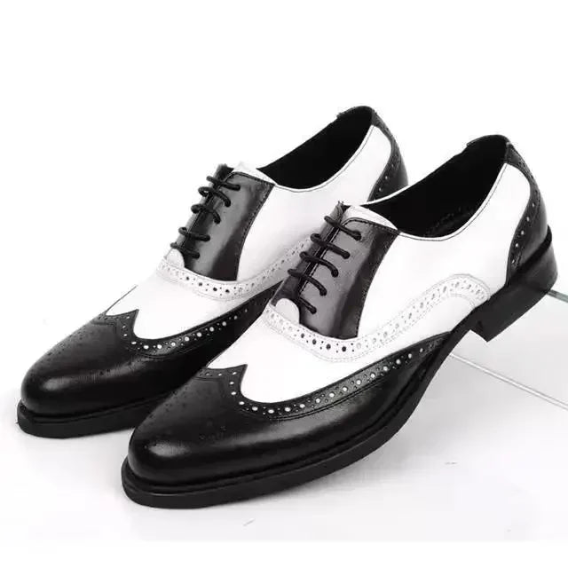 Classic Men Dress Shoes Lace Up Shoes