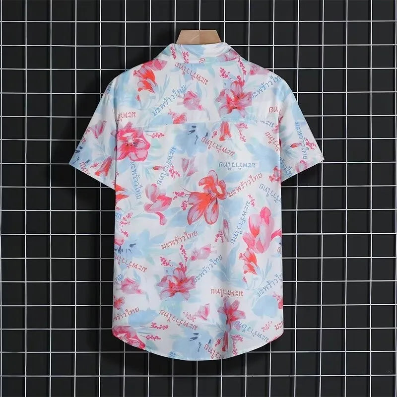 Men's Sportswear Set,Summer Short-sleeved T-shirt