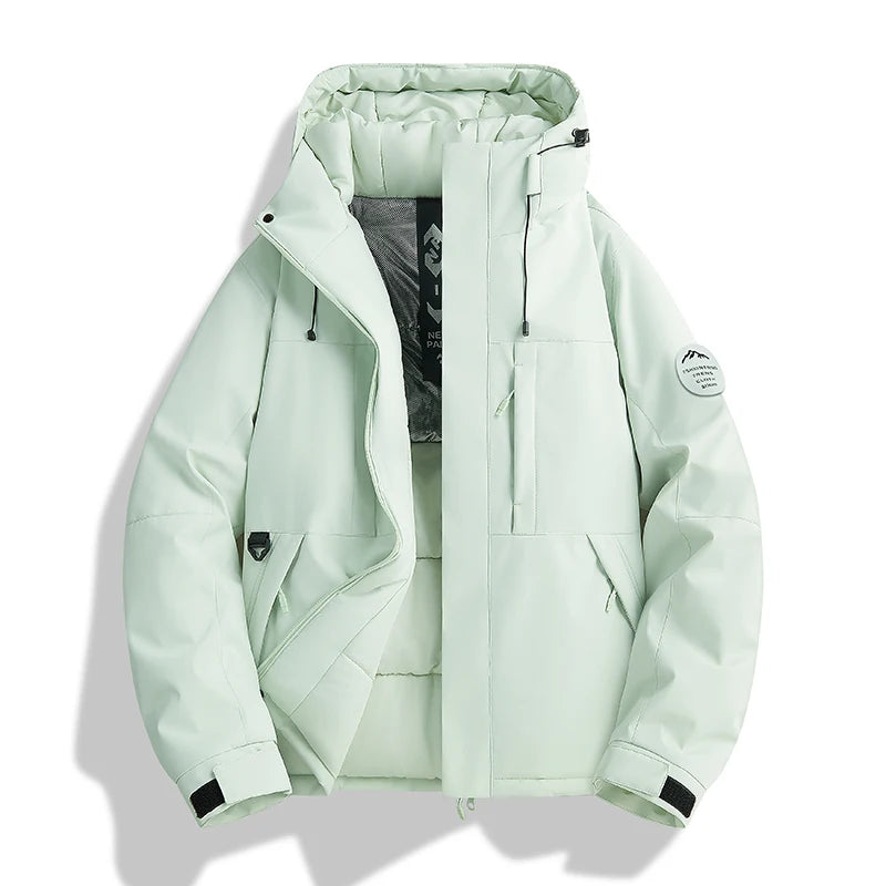 Winter Warm Hooded Puffer Jacket