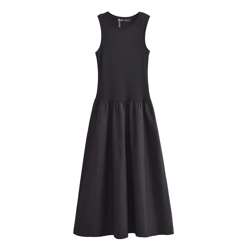 Sleeveless Casual Vintage Party Khaki Dresses Vestidos