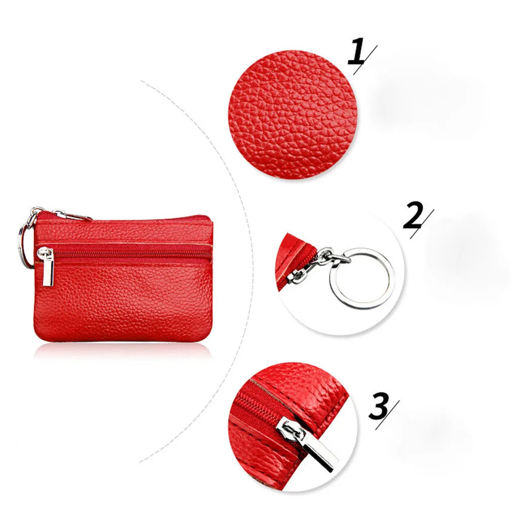 Money Bags Pocket Wallets With Key Ring
