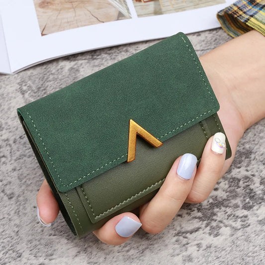 Women's Leather Wallet with Zipper