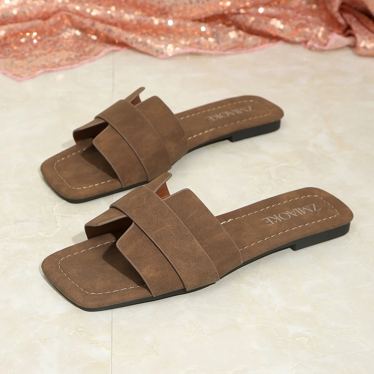 Women Slippers Lightweigh Flat Outdoor Beach Slippers