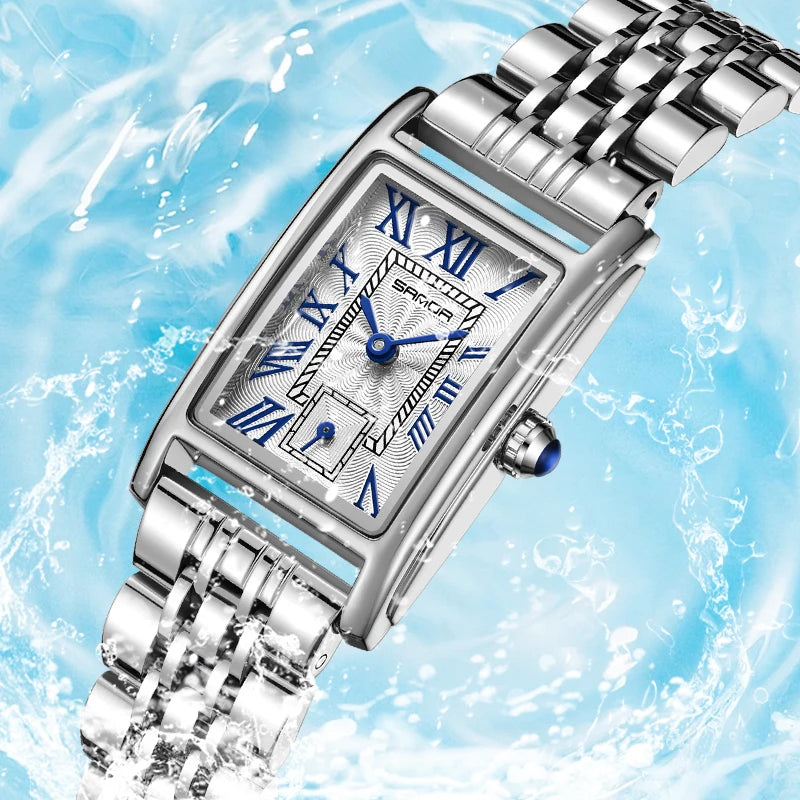Fashion Ladies Watches for Women Creative Steel Girls Bracelet Wristwatches Female Waterproof Clocks