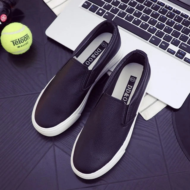 Women's Loafers Leather Spring Trend Casual Flats