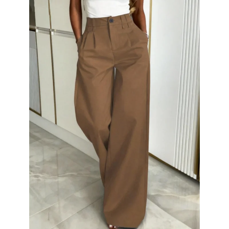 Women's High Waist Wide Leg Pants