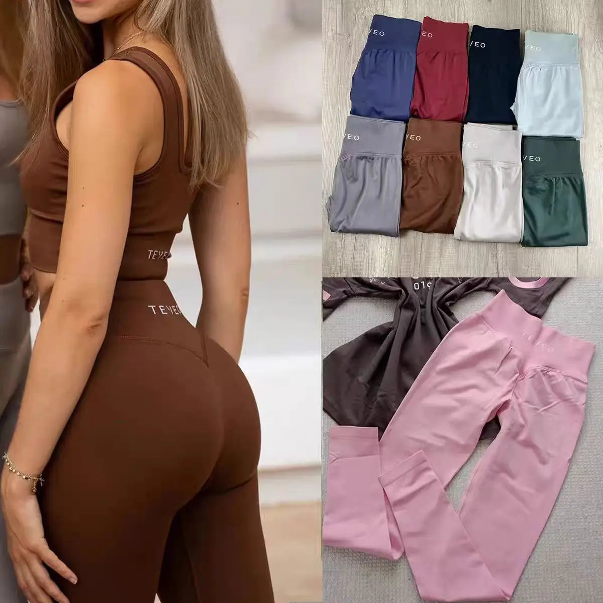 Leggings de yoga sans couture pour femmes