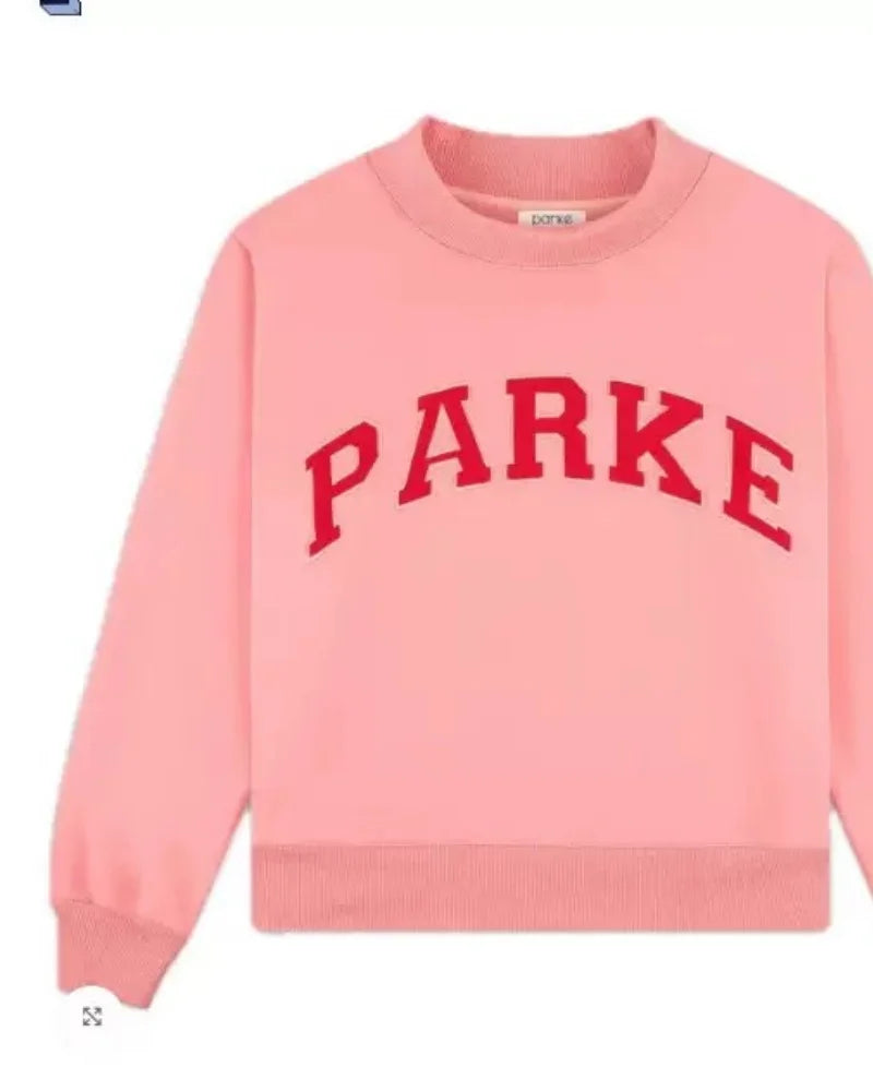 Women's fashionable printed round neck sweatshirt with velvet casual loose fit