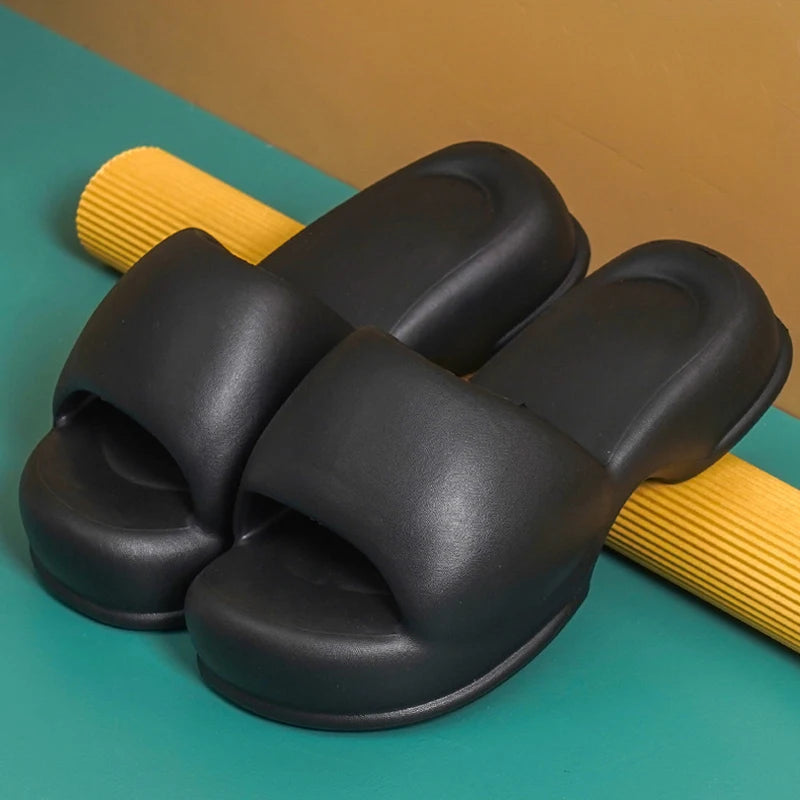 Cloud Slides Pillow Slippers Non-Slip Bathroom Shower Sandals