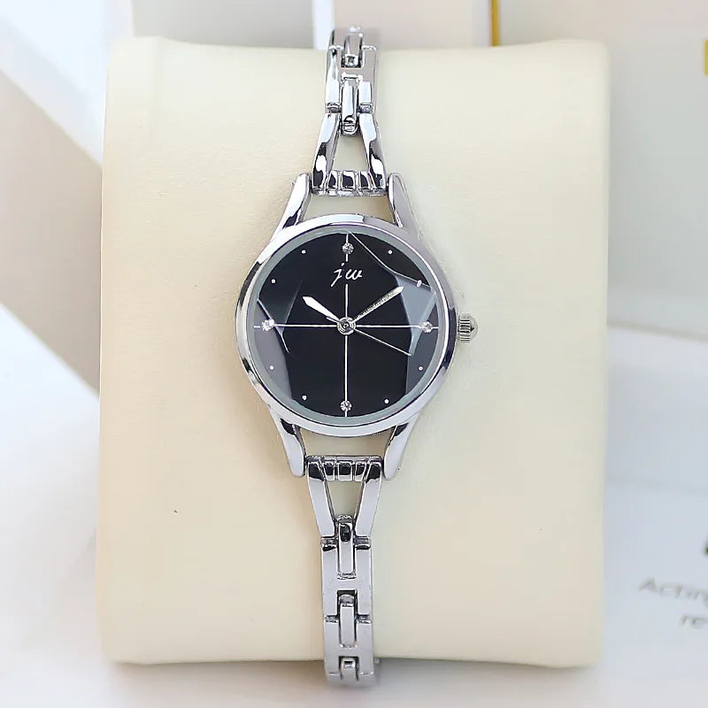 Women's Watches Quartz  Luxury Stainless Steel Wristwatch