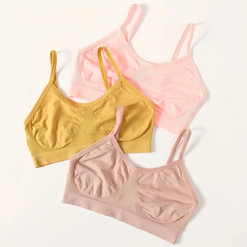 Women Tank Crop Top Seamless Underwear