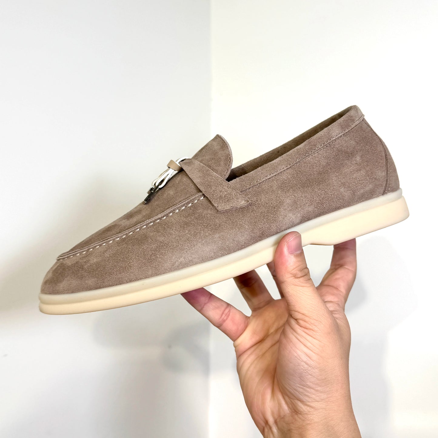 Suede Leather Loafers for Women