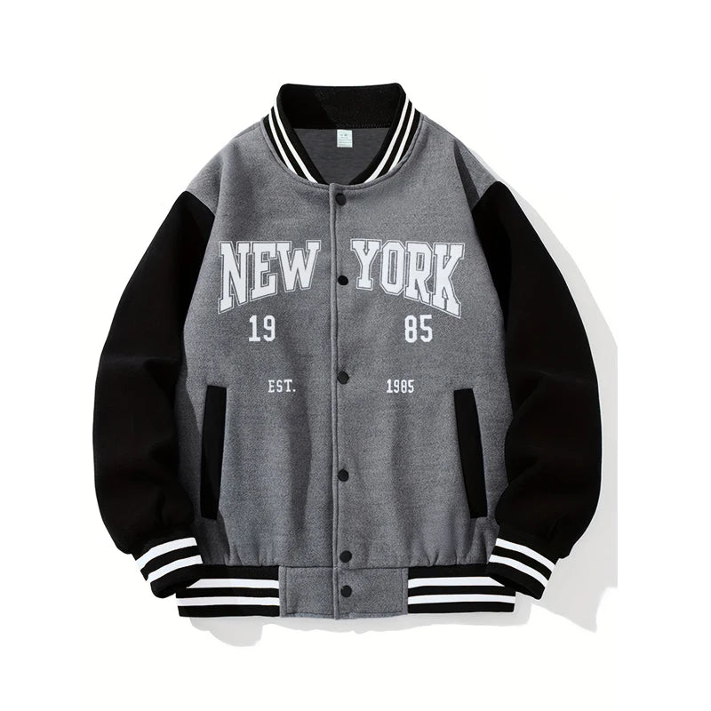 Men's Outdoor Sports Leisure Windproof Baseball Jacket