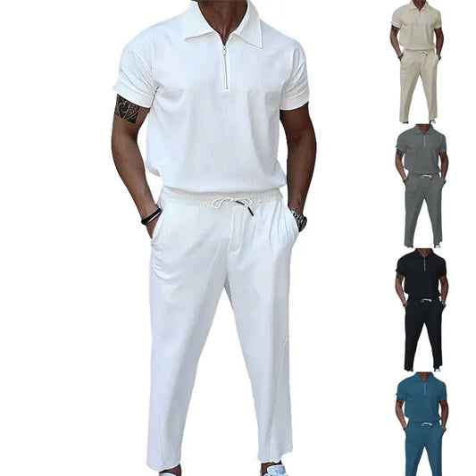 New Men's Set  Plus-size