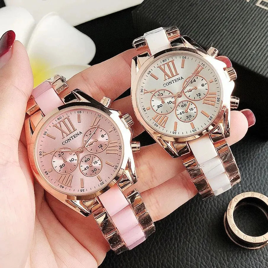 Top Brand Luxury Watches for Women Fashion Creative Steel Bracelet Women's Watches Ladies Quartz Bracelet Watch