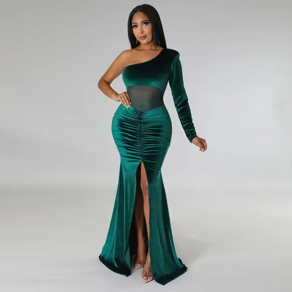 Beautiful aesthetic chic couture dress for ladies