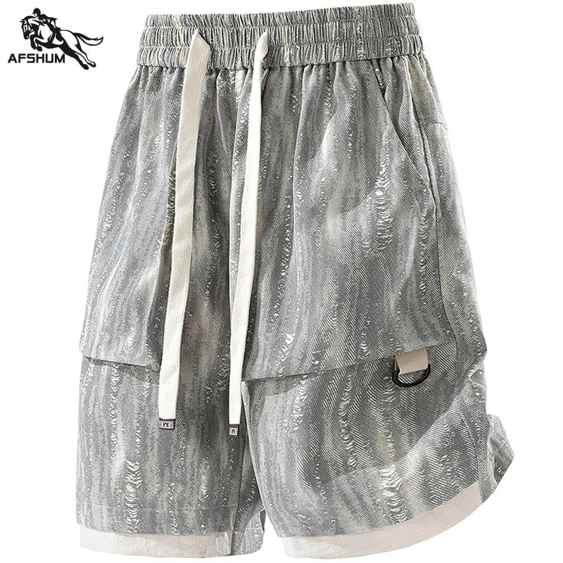 Men's shorts camouflage casual pants