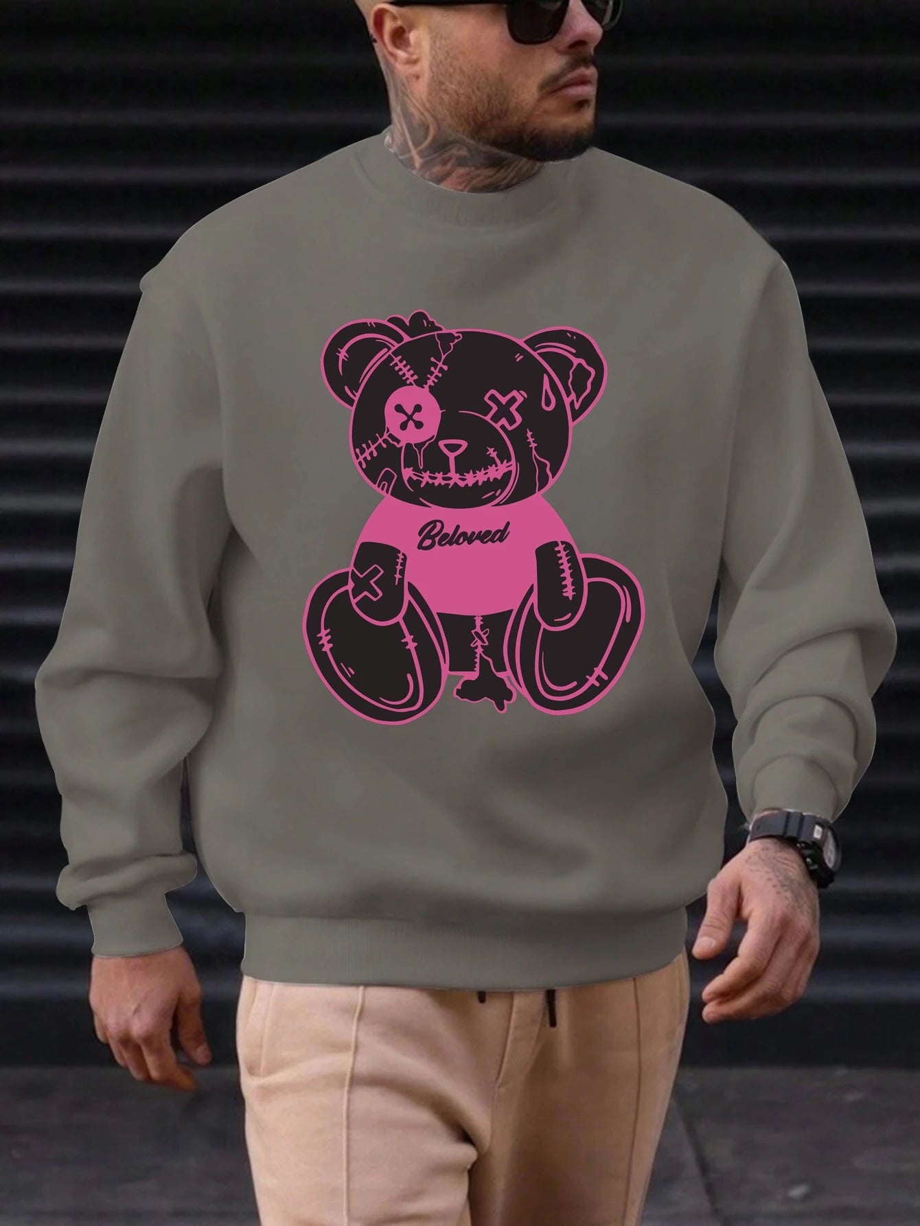 Men's Sweatshirt  Edgy Streetwear