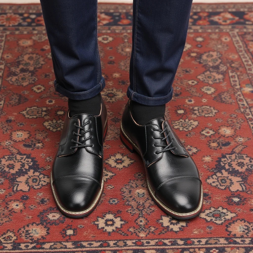 Dress Shoes Man Comfortable Stylish  Shoes