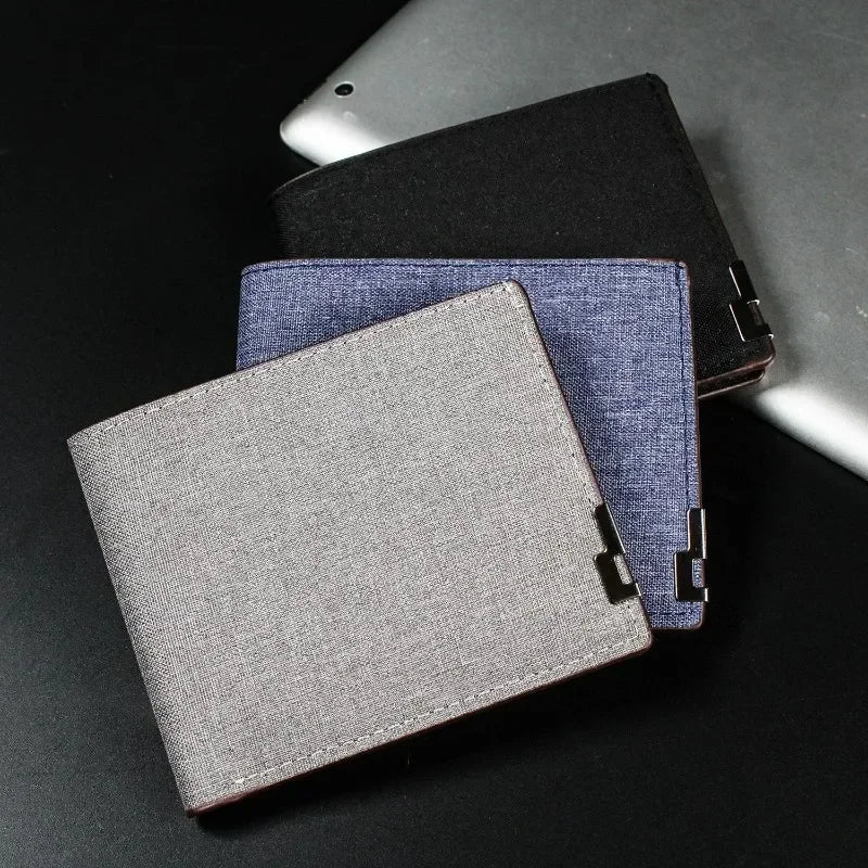 New Minimalist and Portable Denim Wallet
