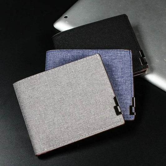 New Minimalist and Portable Denim Wallet