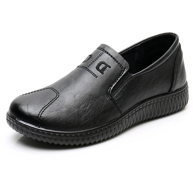 woman casual walking shoes grandma ladies comfort moccasins