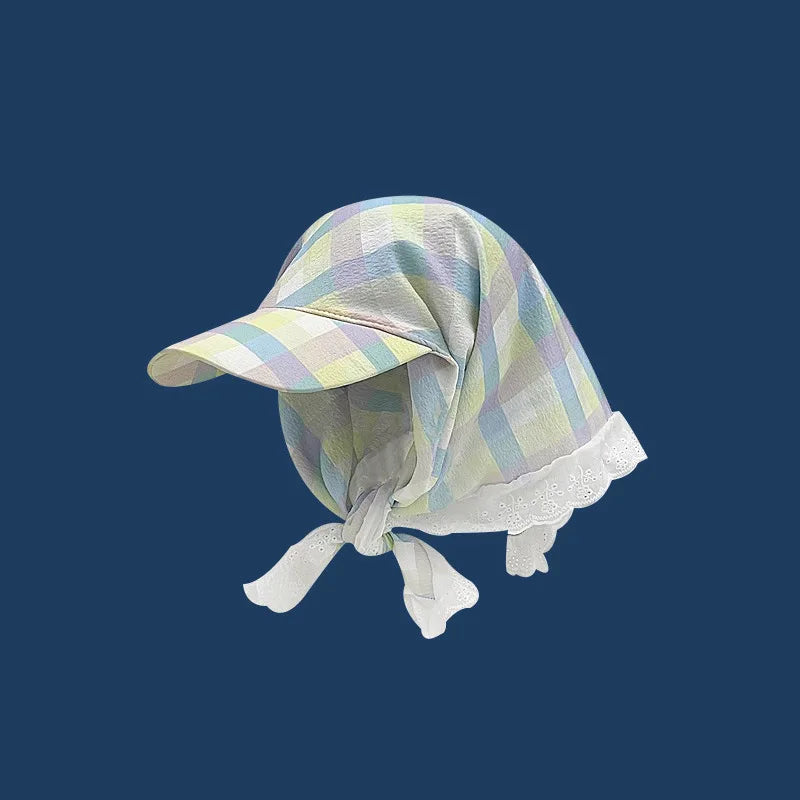 Korean Style Headscarf Hat for Women /Men Triangular Scarf