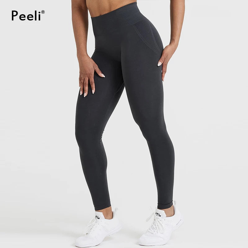 Seamless Women Scrunch Butt Gym Leggings