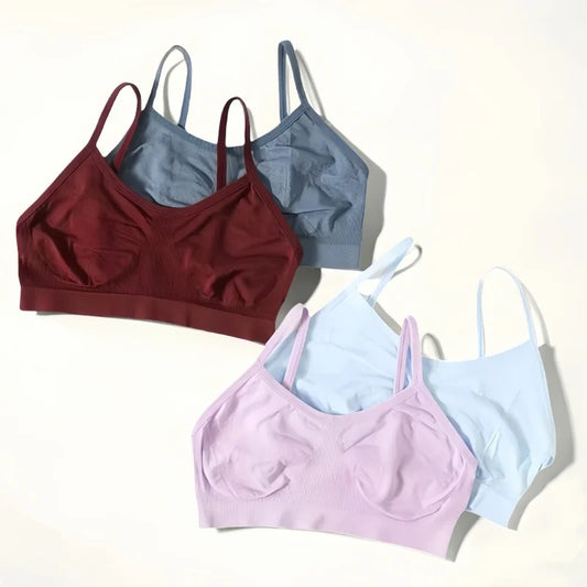 Women Tank Crop Top Seamless Underwear