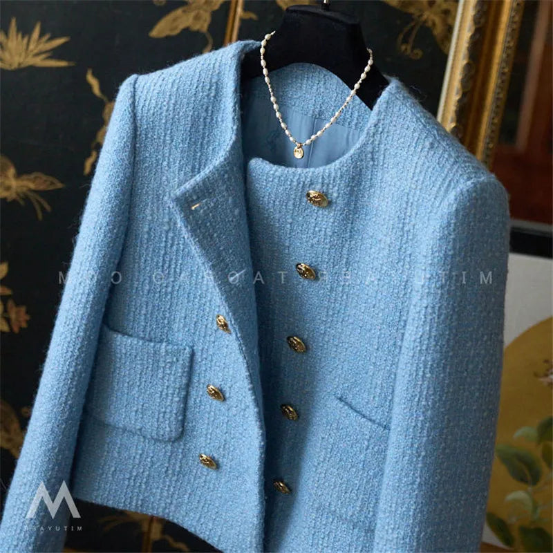 Woolen Women's Coat Famous  Jacket