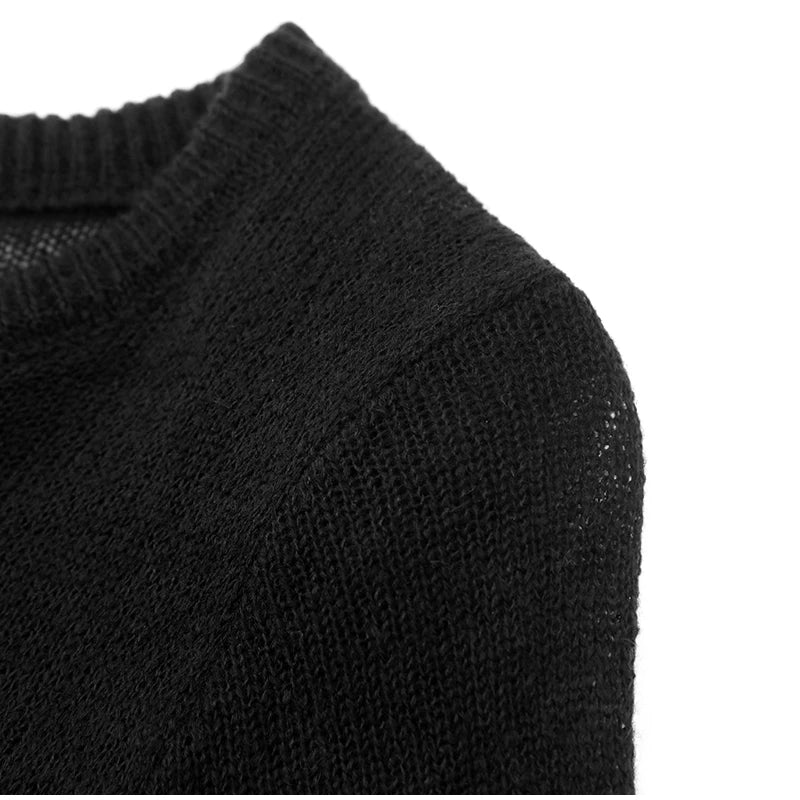 Women Knited Pullover Sweater Lady Casual Crew Neck Long Sleeve