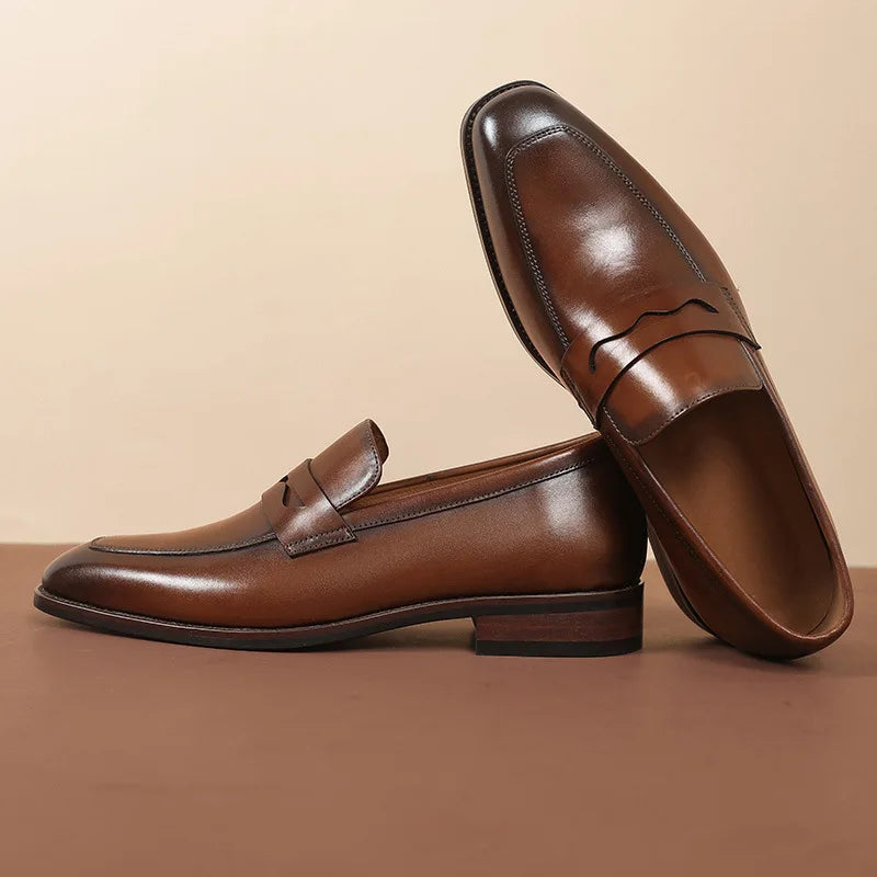 Loafer Shoes For Men Leather  Shoes