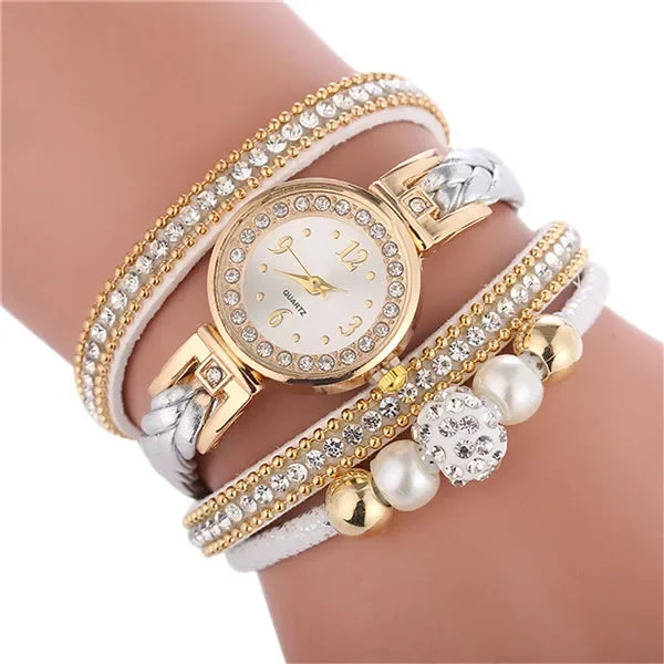 Bracelet Watches for Women Wrap Around Fashion Bracelet